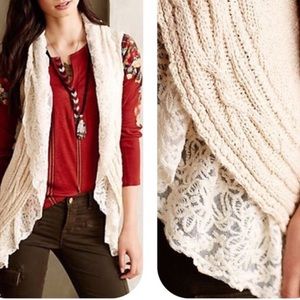 Anthropologie (Knitted & Knotted) sweater vest